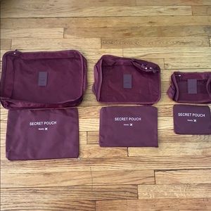Travel Organizer Packing Cubes, 6 Pieces